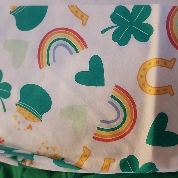 NWT 4T TCP Green Lucky Charm Top & Green Clover Leggings - Picture 5 of 5